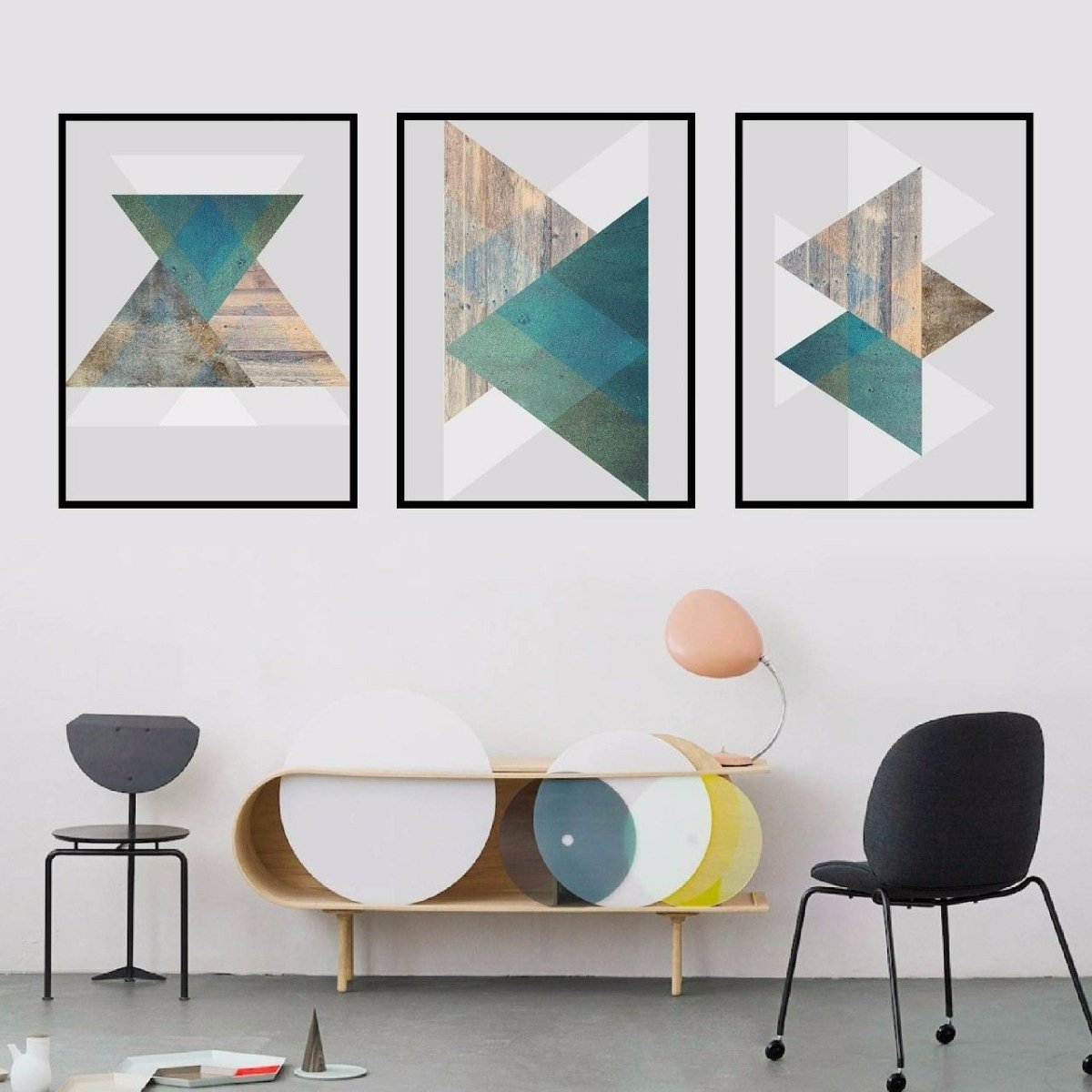 Постеры с геометрическим рисунком