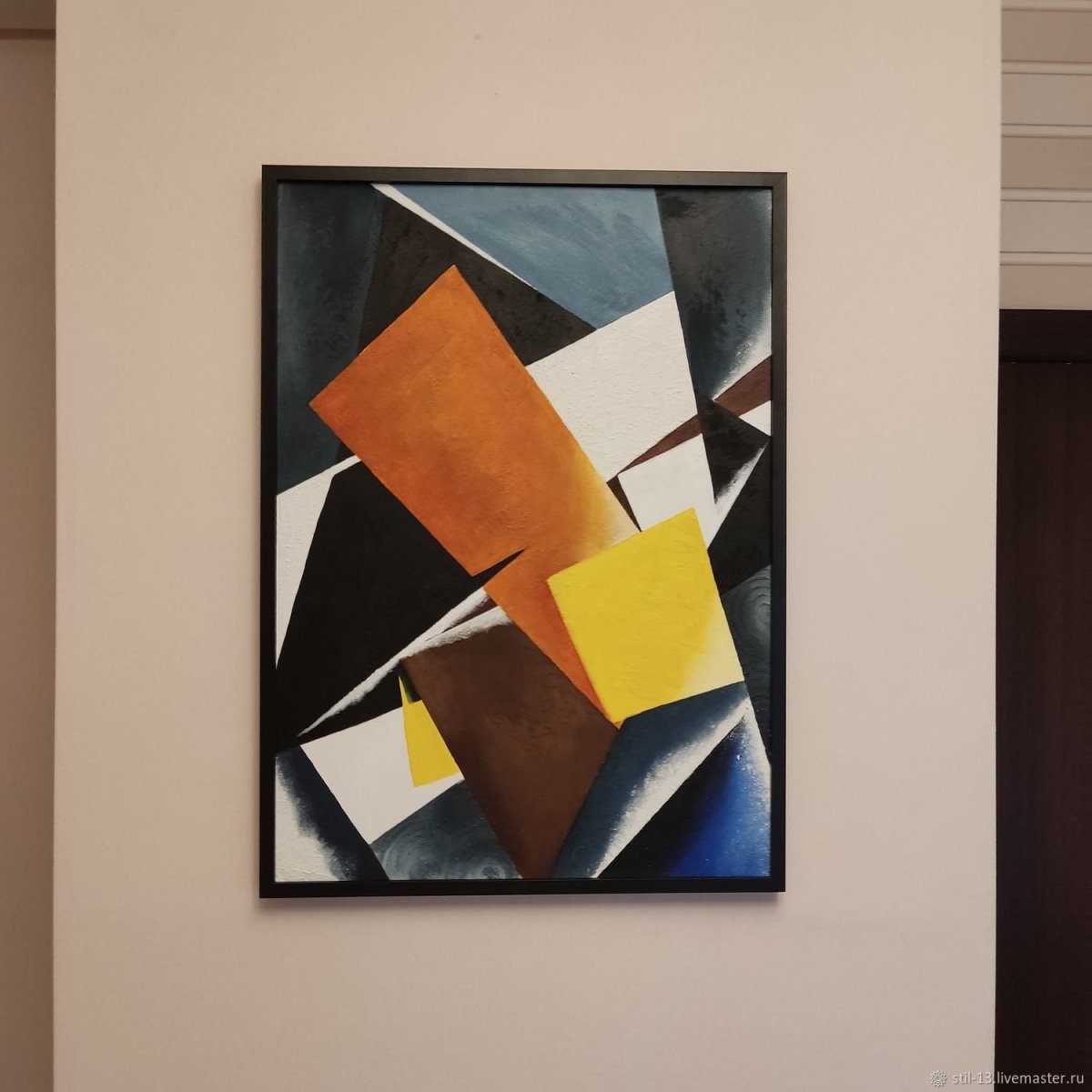 Геометрические картины для интерьера своими руками
