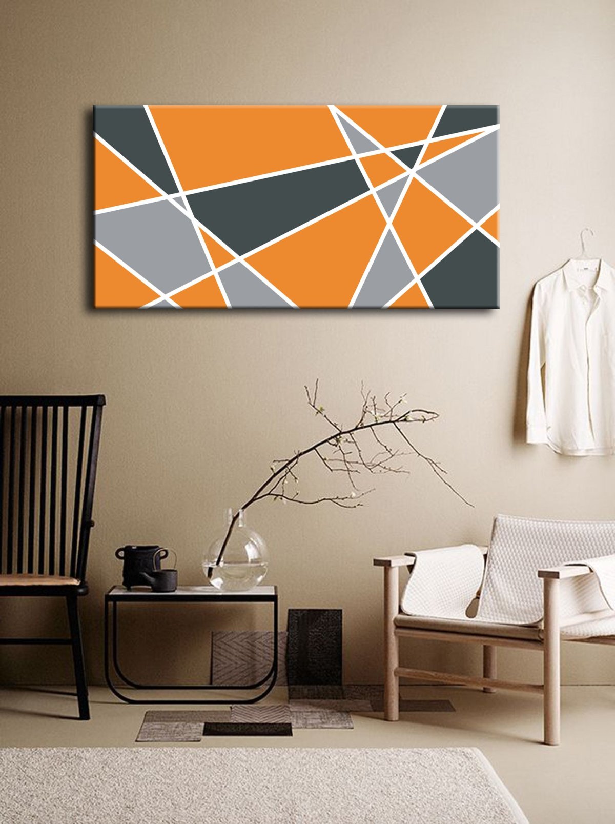 Панно из геометрических фигур