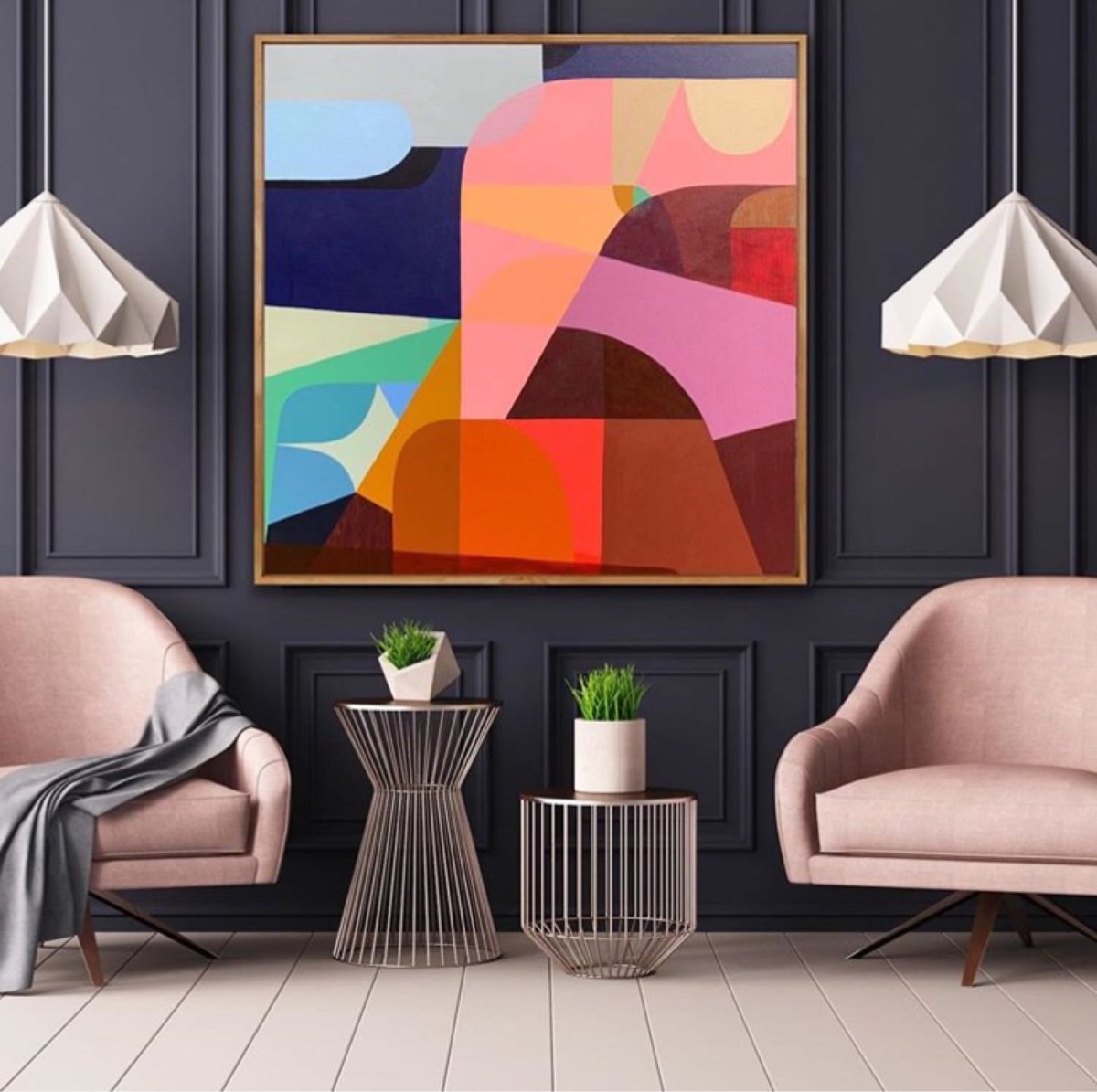 Авангардные картины для интерьера