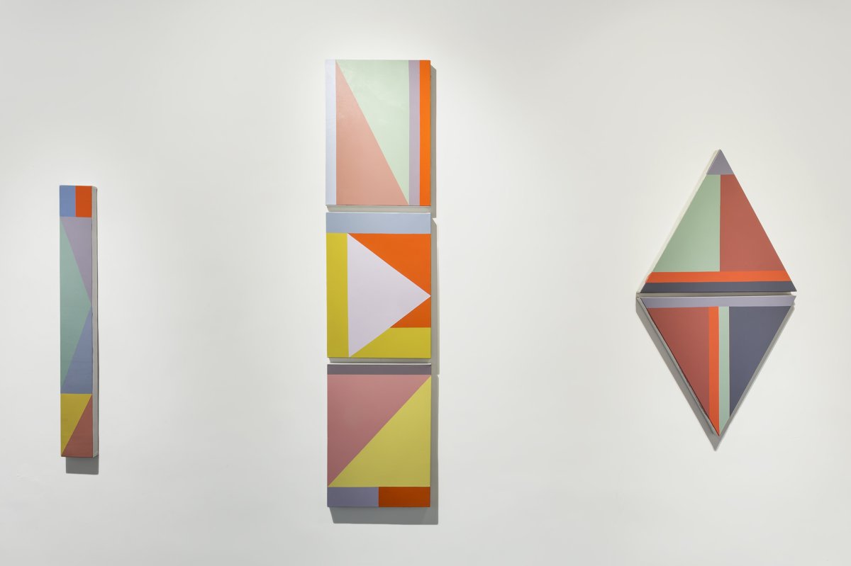 Геометрическая композиция в цвете