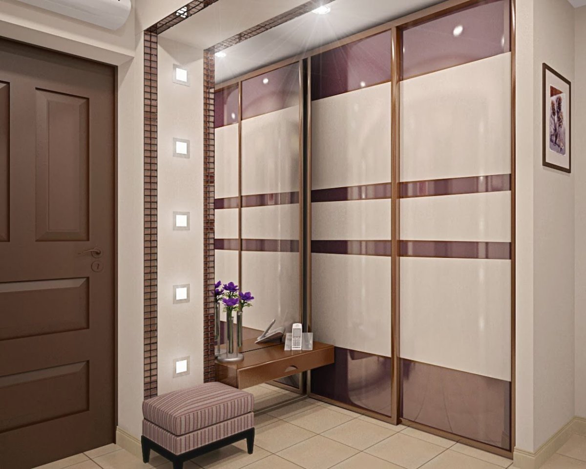 Узкие прихожие в интерьере частного дома