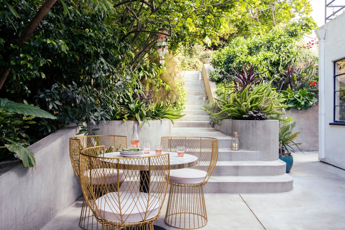 Шикарная открытая кухня гостиная