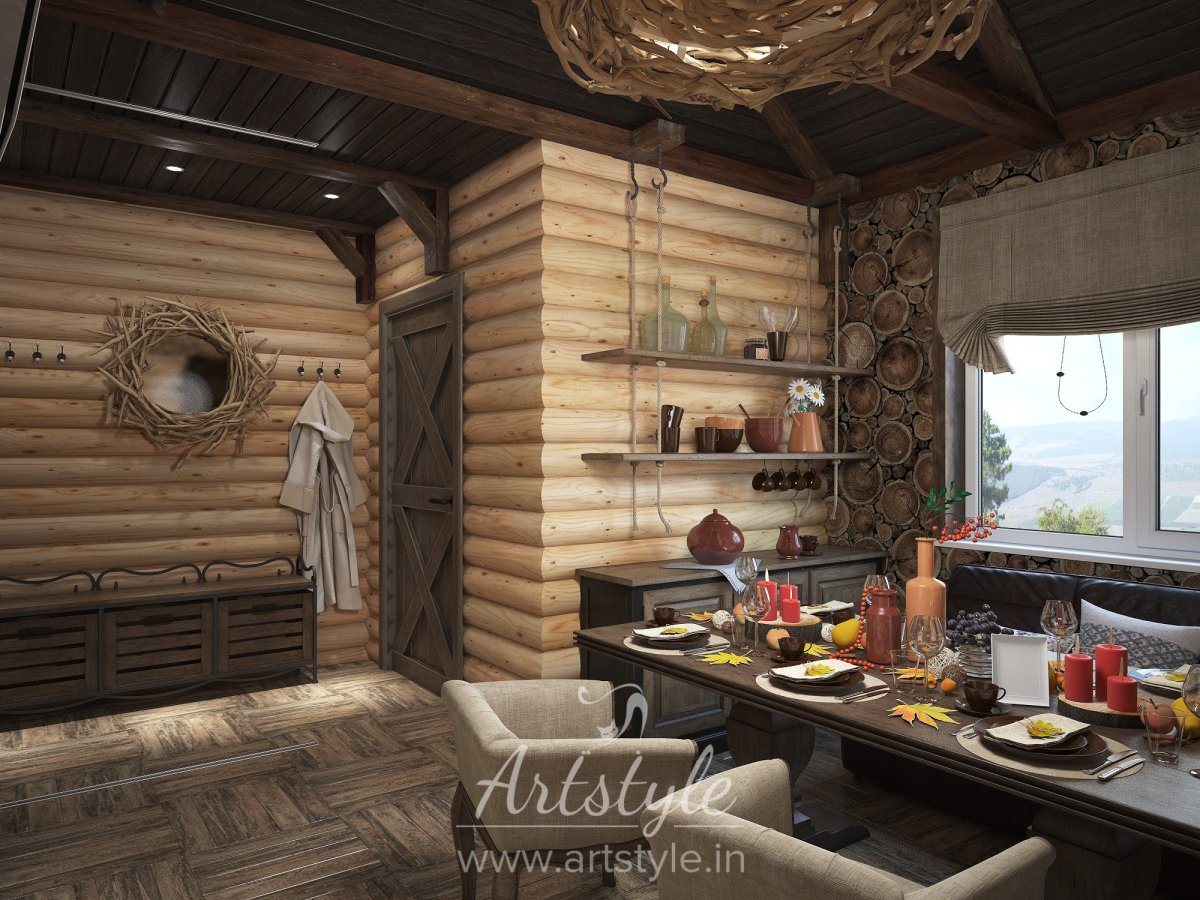 Потолок в комнате отдыха