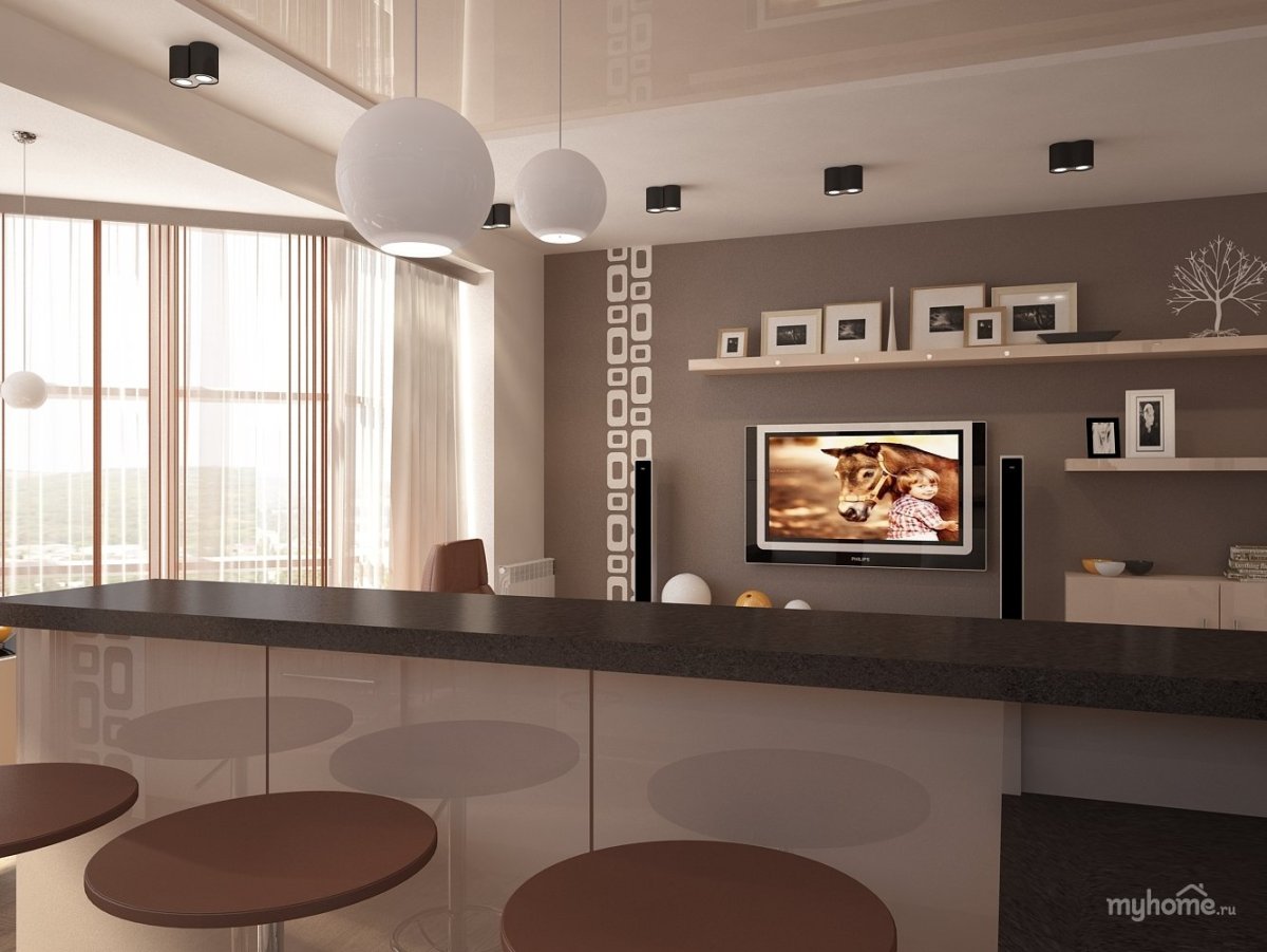 Сочетание цветов в интерьере бежевый