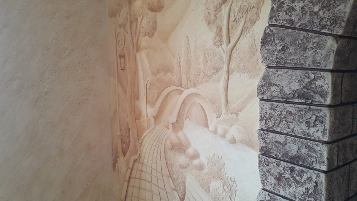 Короед декорат штукатурка