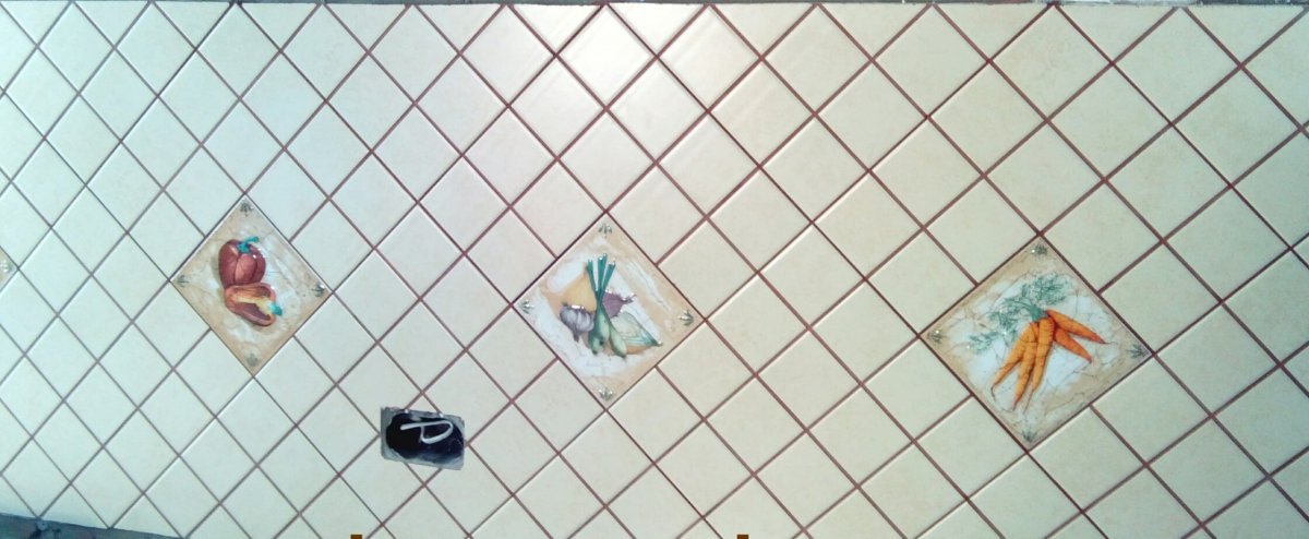 Укладка плитки на пол ромбик