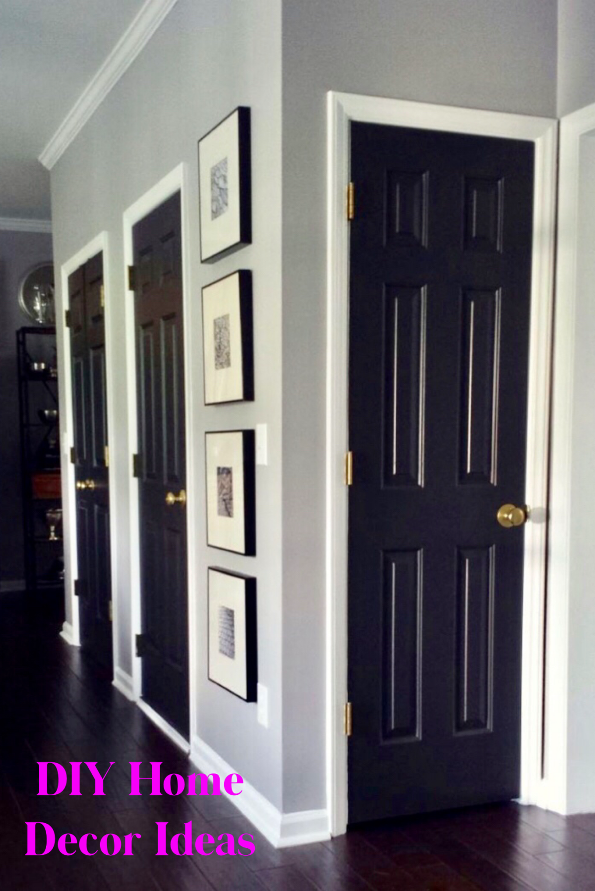 Плинтус для пола серый