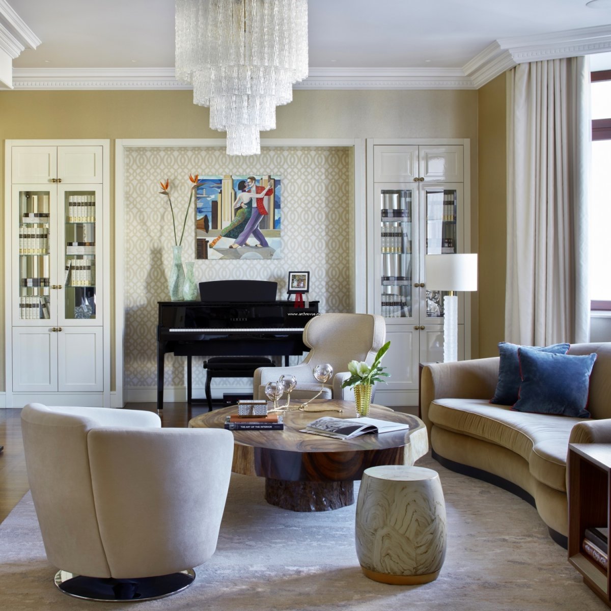 Американский дом интерьер