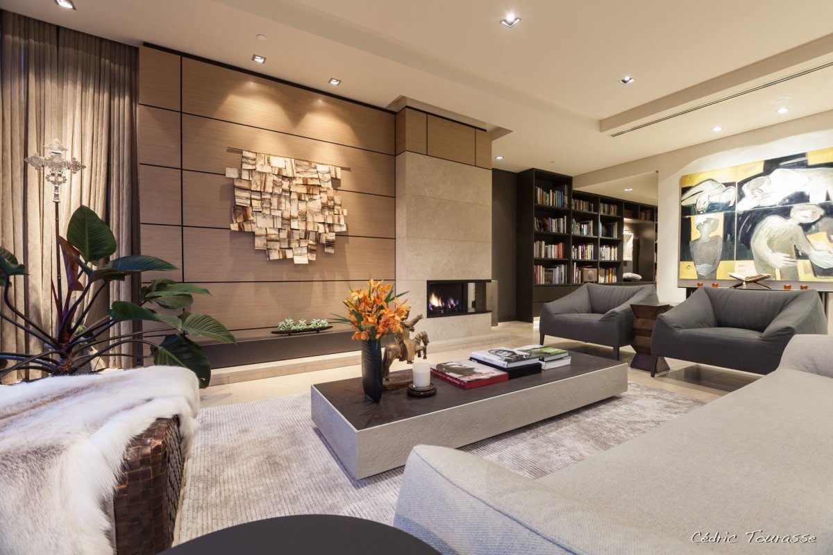 Гостиная в американском стиле