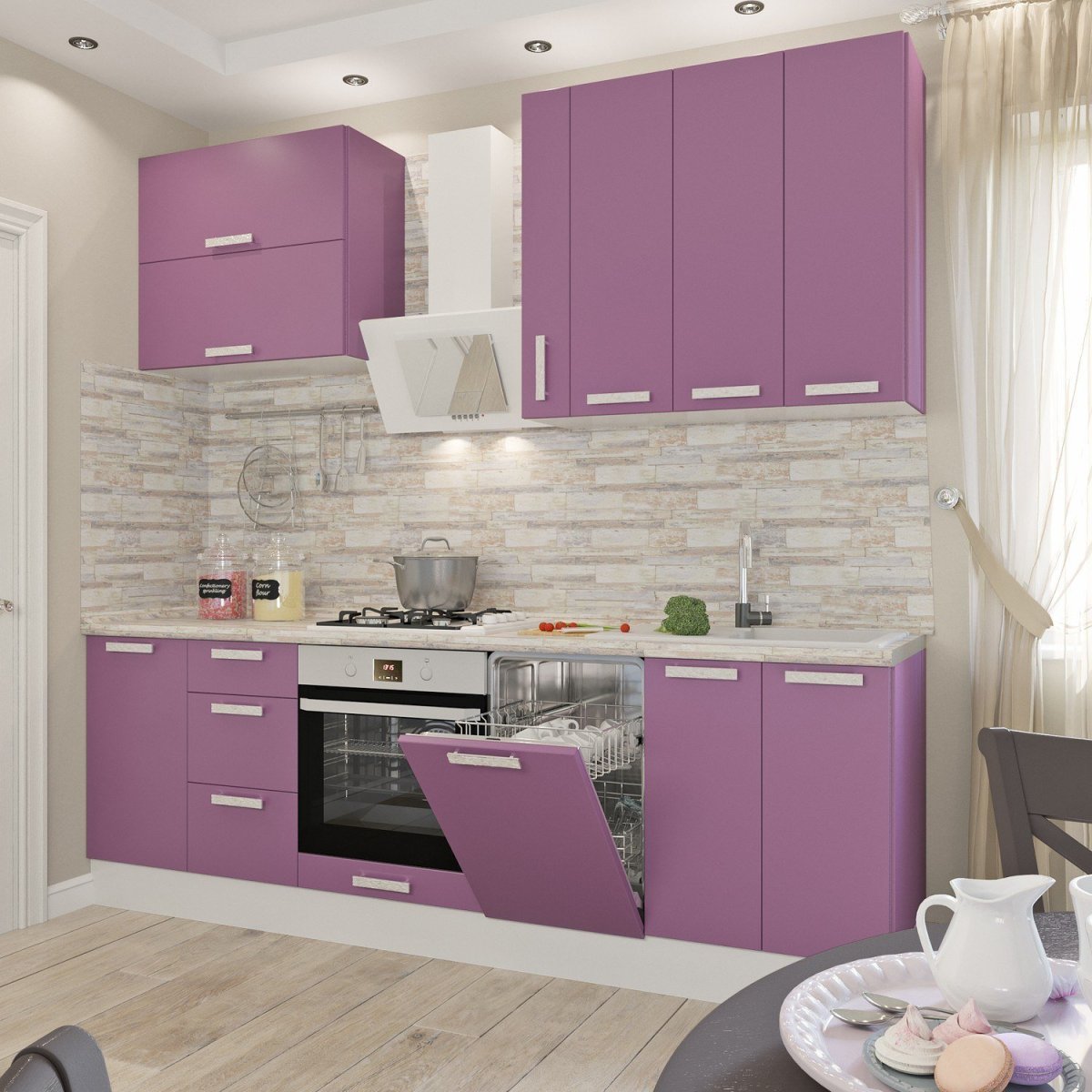 Кухня Прованс изумруд касторама