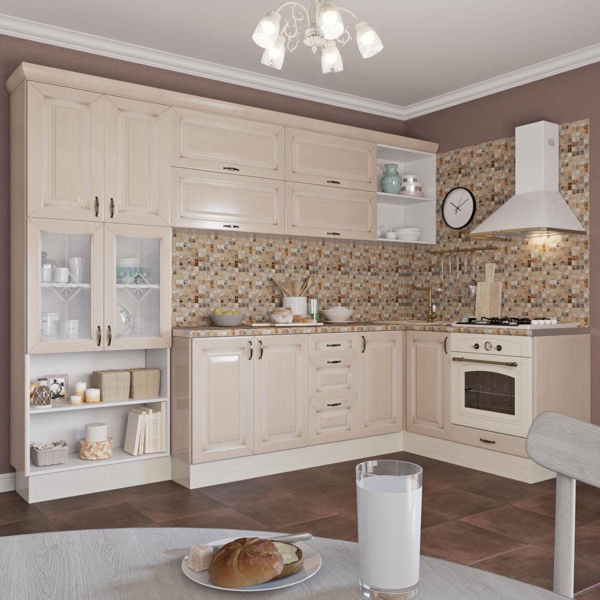 Кухонный гарнитур Ницца Сурская мебель