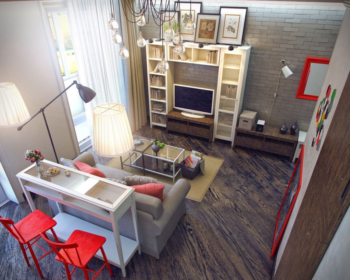 Гостиная 15 кв м икеа