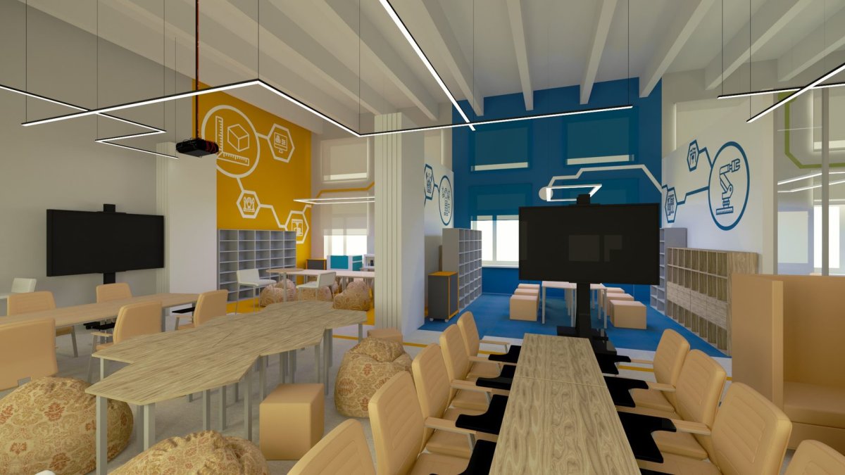 Интерьер учебного кабинета