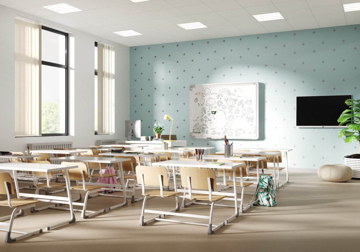 Интерьер класса в платных гимназиях