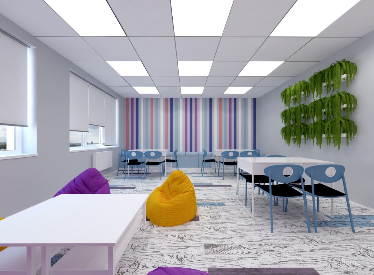 Интерьер школы будущего