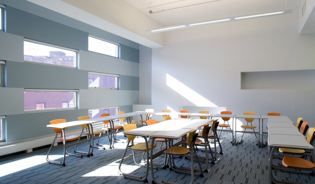 Цвет стен в школьном кабинете