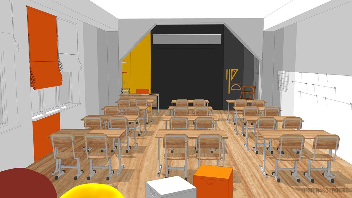 Проект рекреация в школе