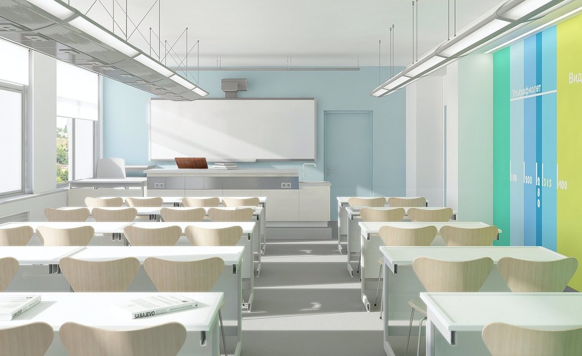 Интерьер школьного класса