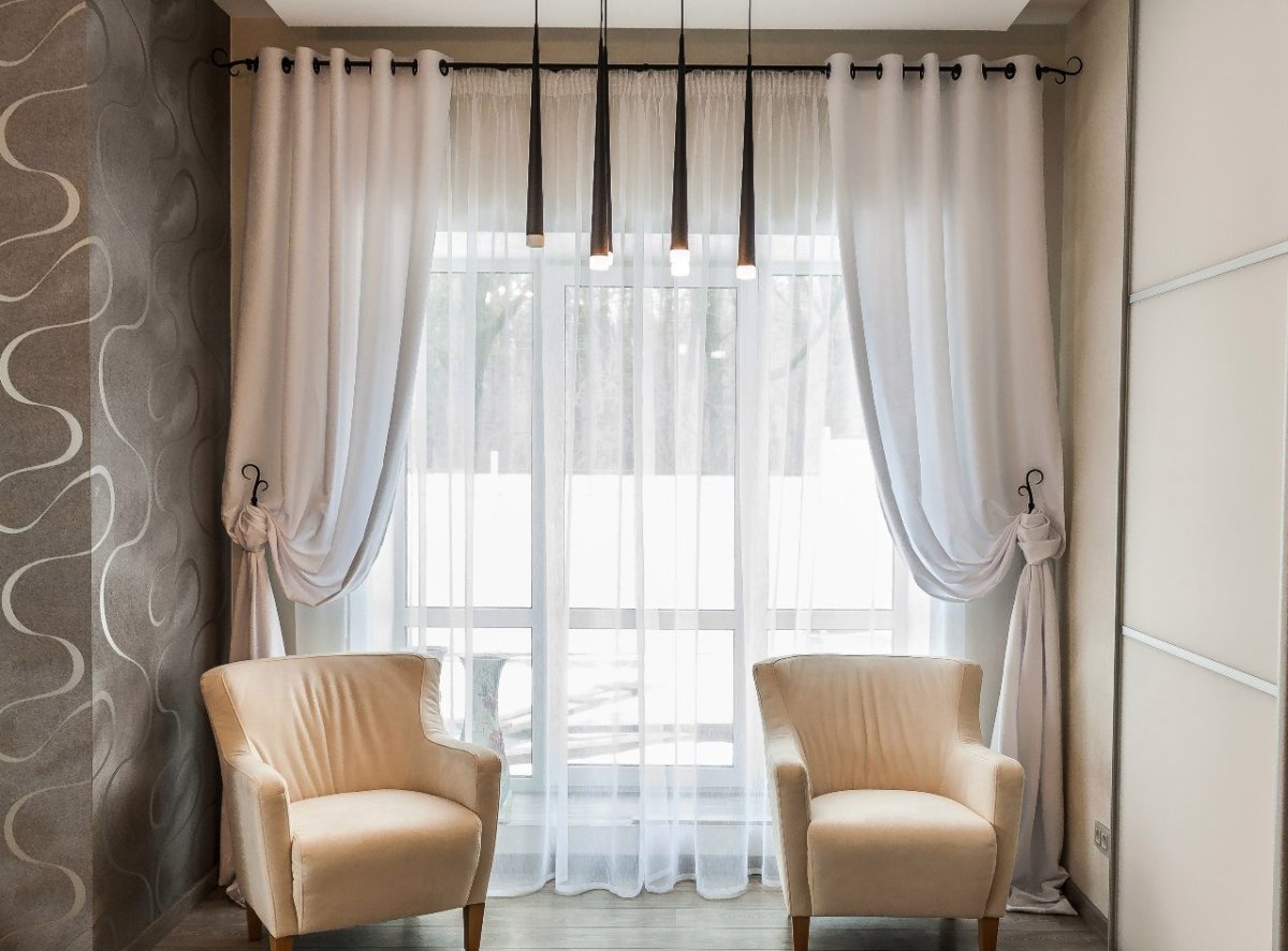 Модные шторы и тюль