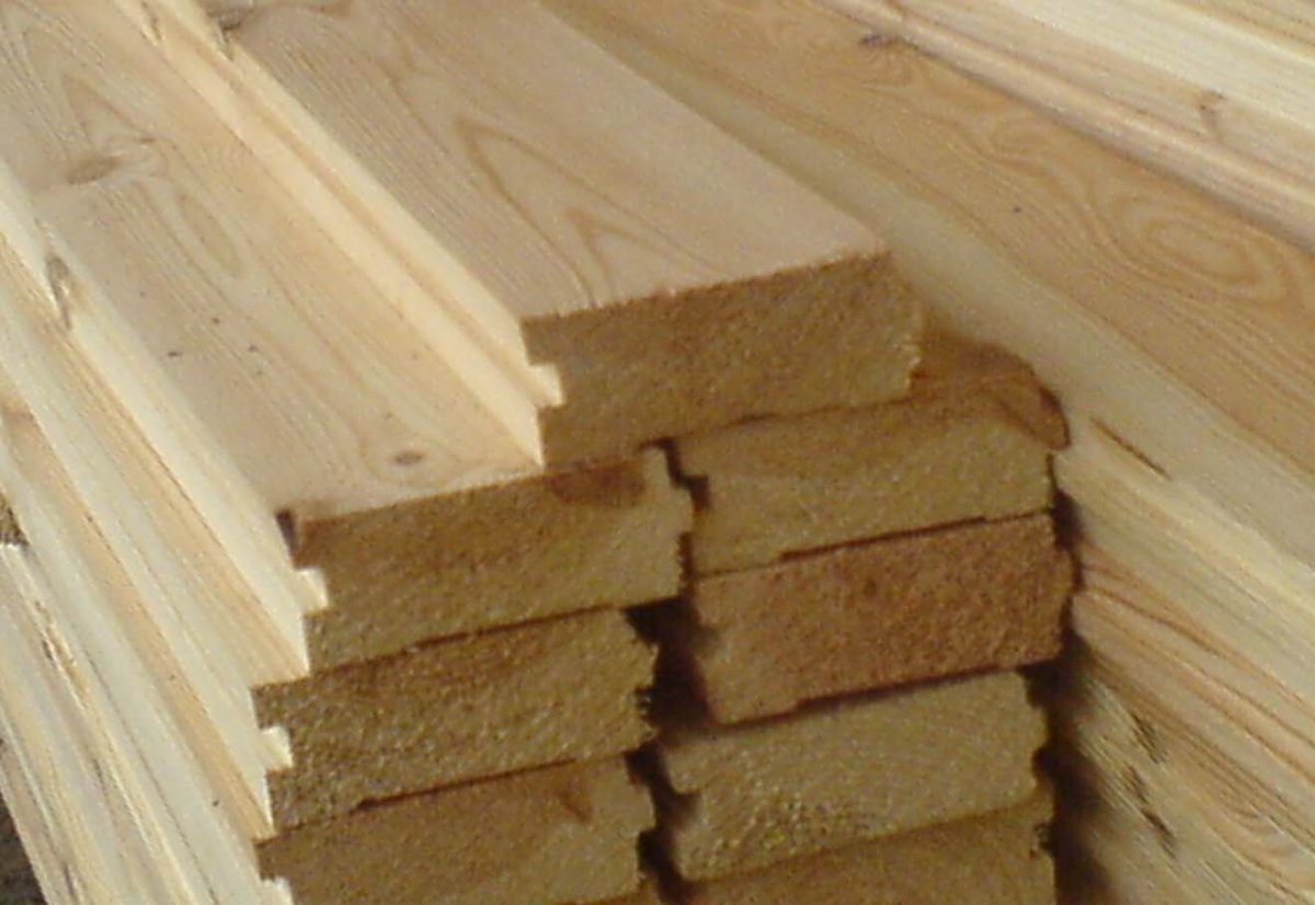 Шпунт деревянный для пола