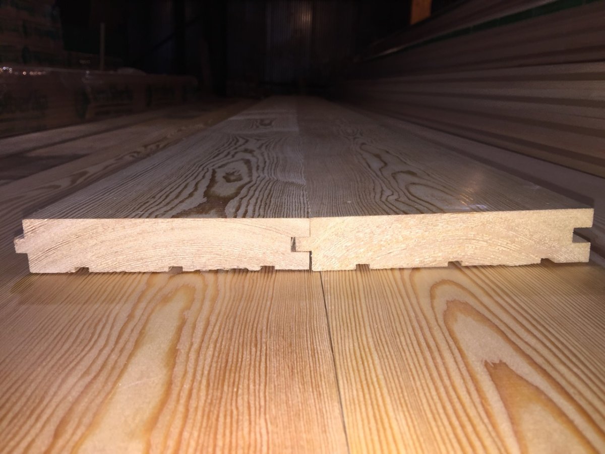 Половая доска лиственница Экстра