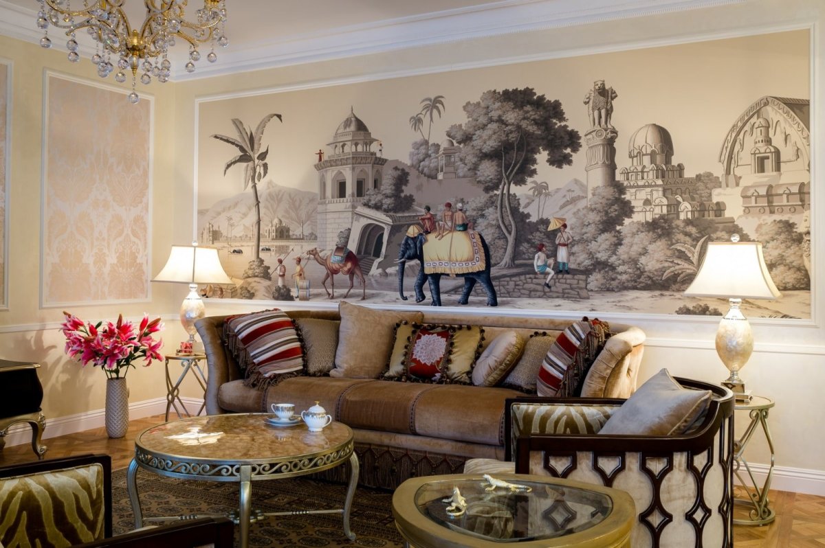 Барельеф в интерьере