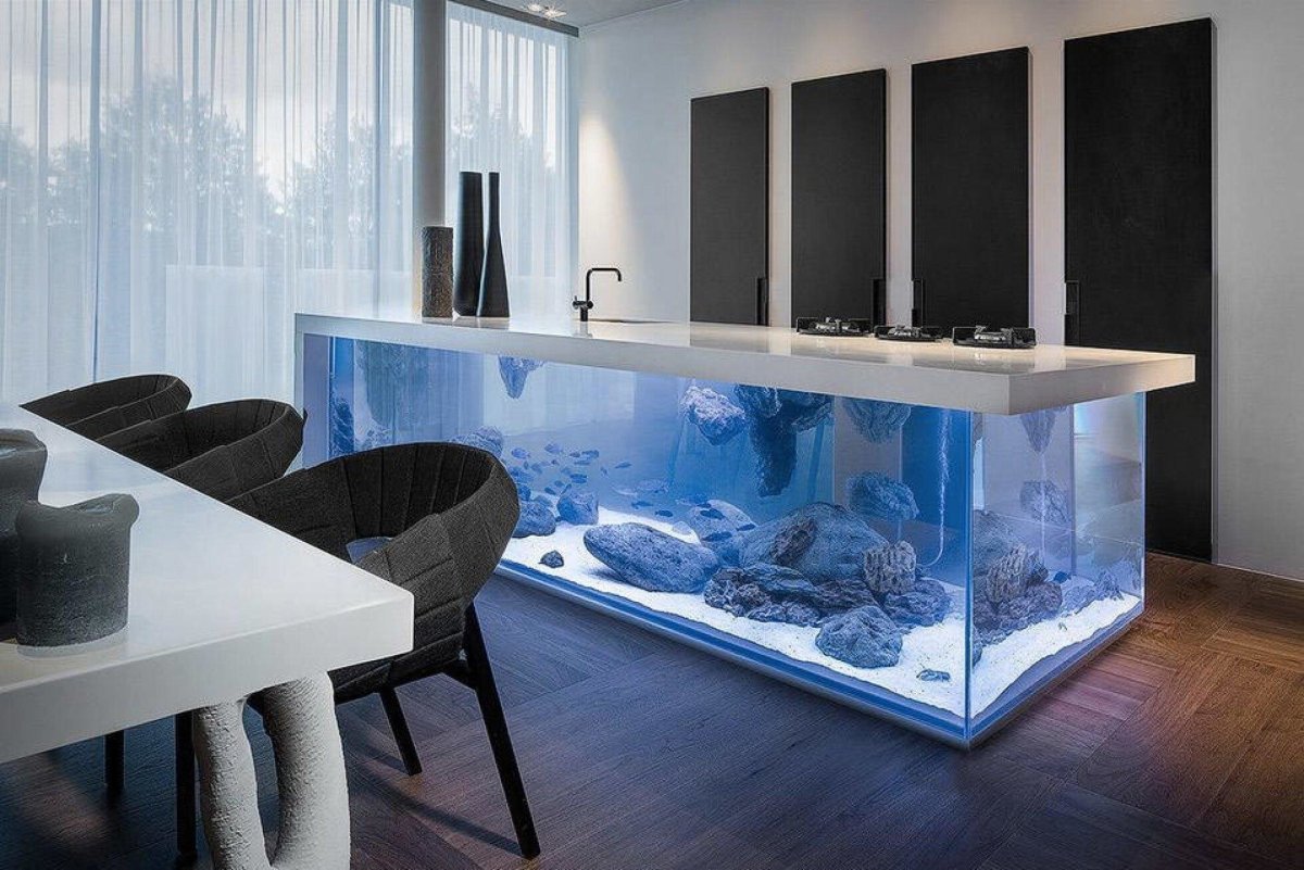 Аквариум в маленькой квартире