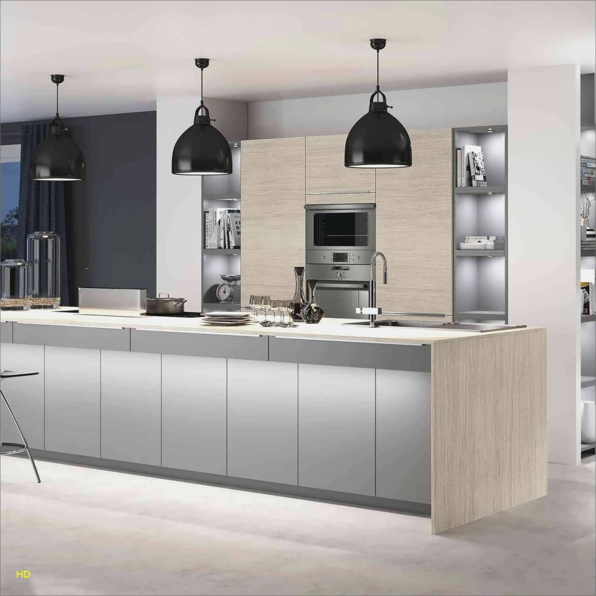 Серая кухня Леруа Мерлен