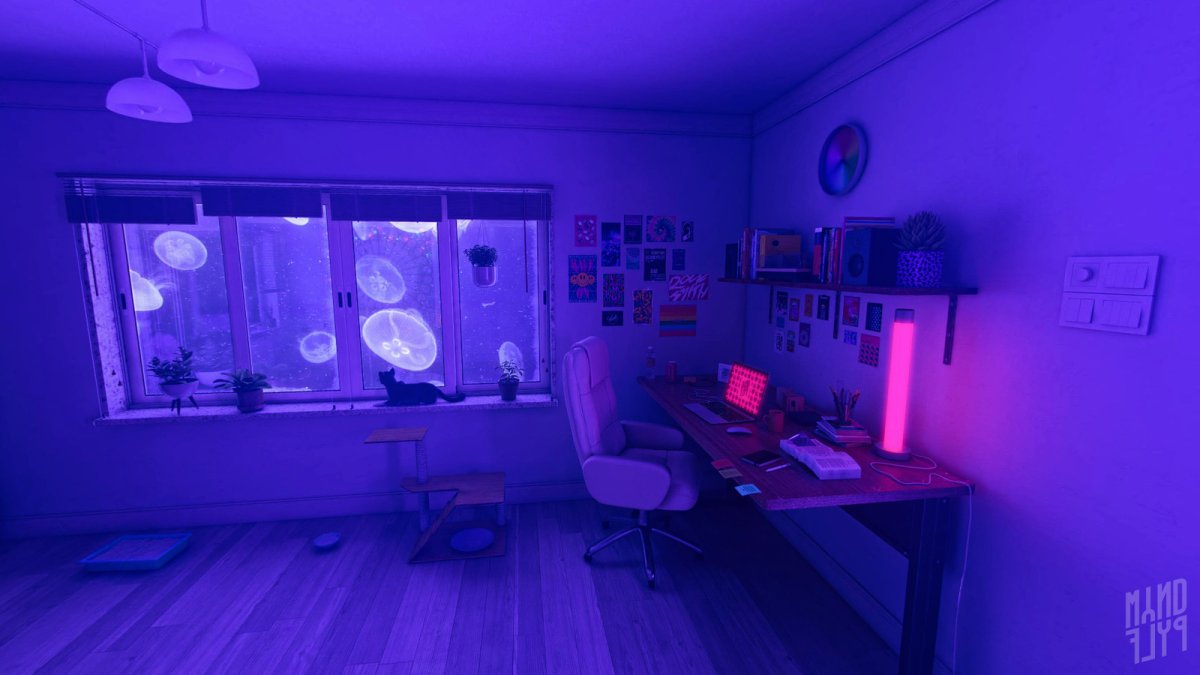 Фон комнаты