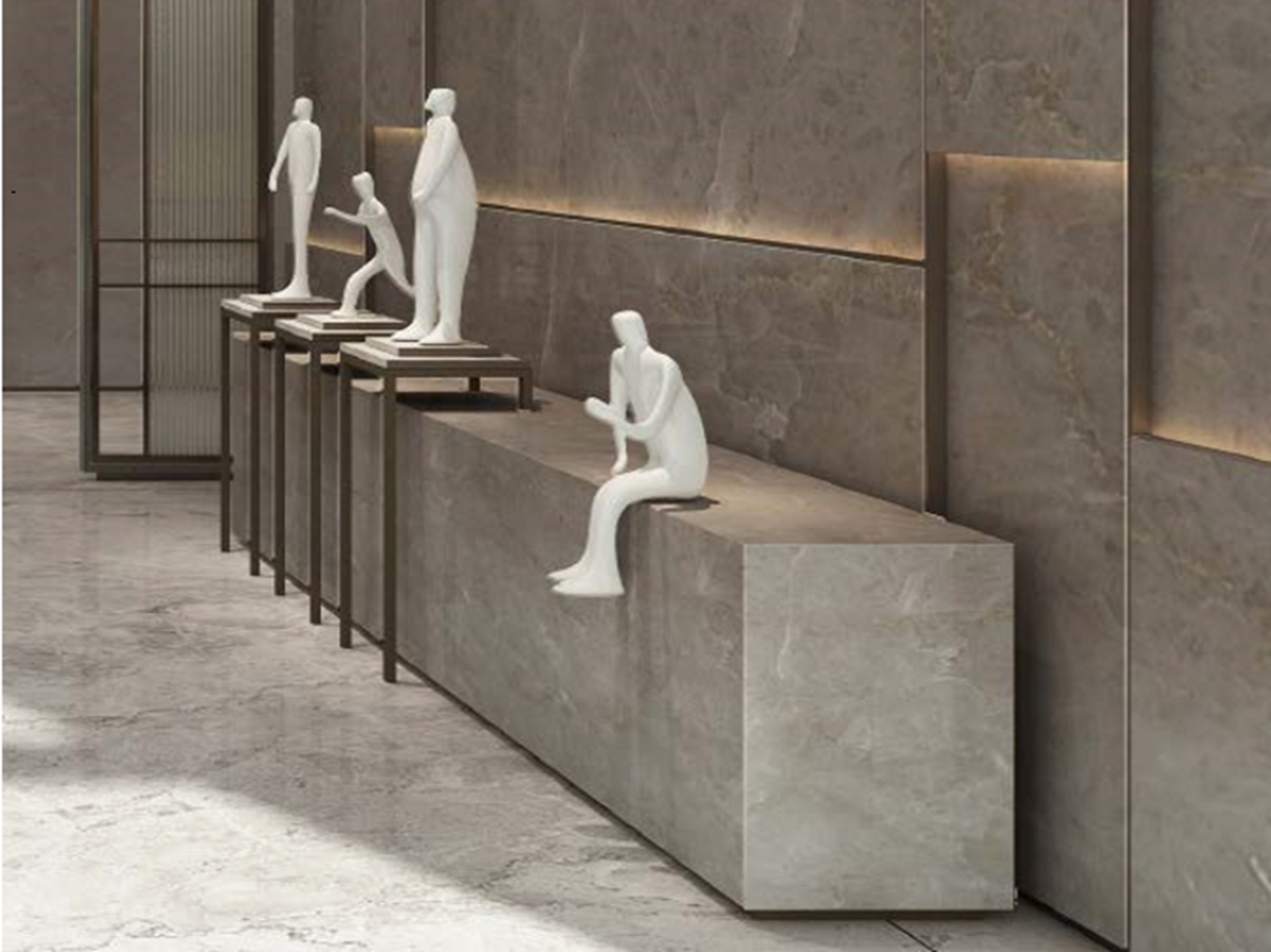 Современная скульптура в интерьере