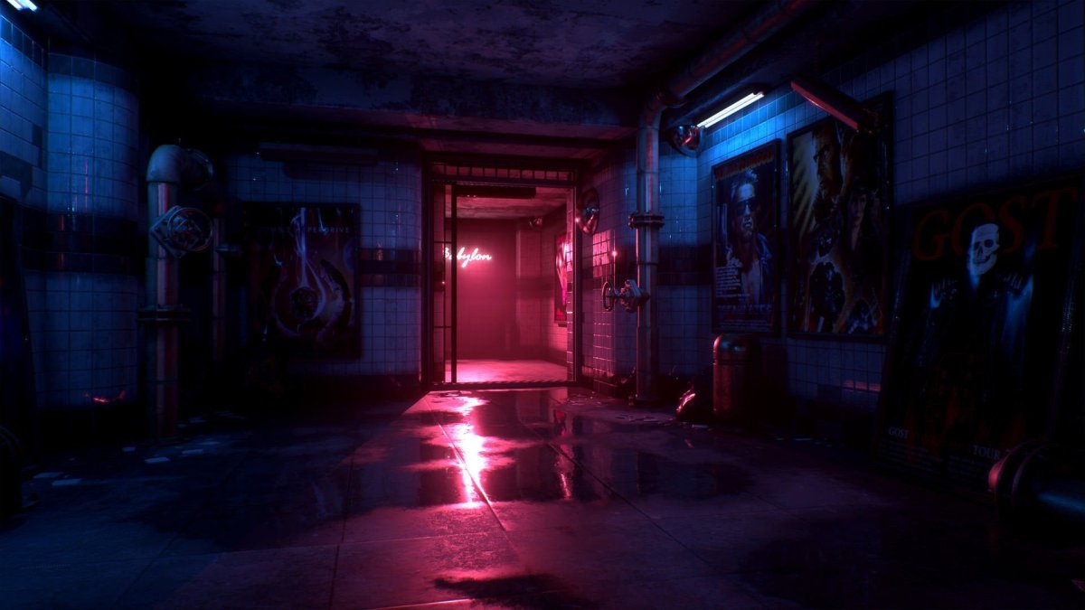 Светящиеся краски в интерьере