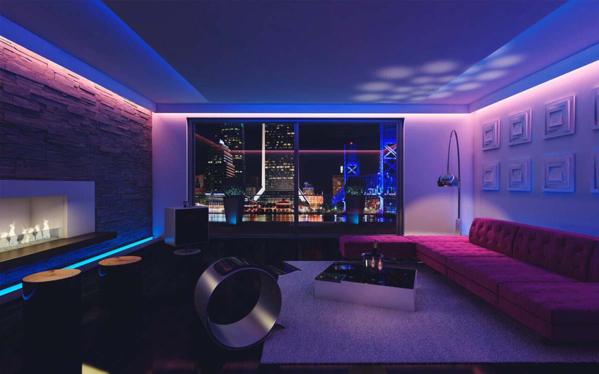 Неоновый коридор