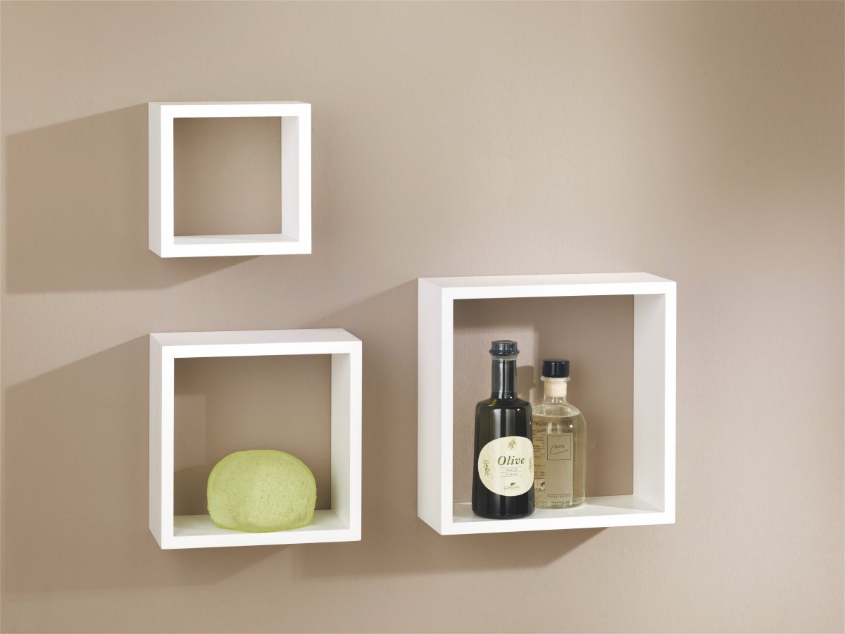 Квадратные полки