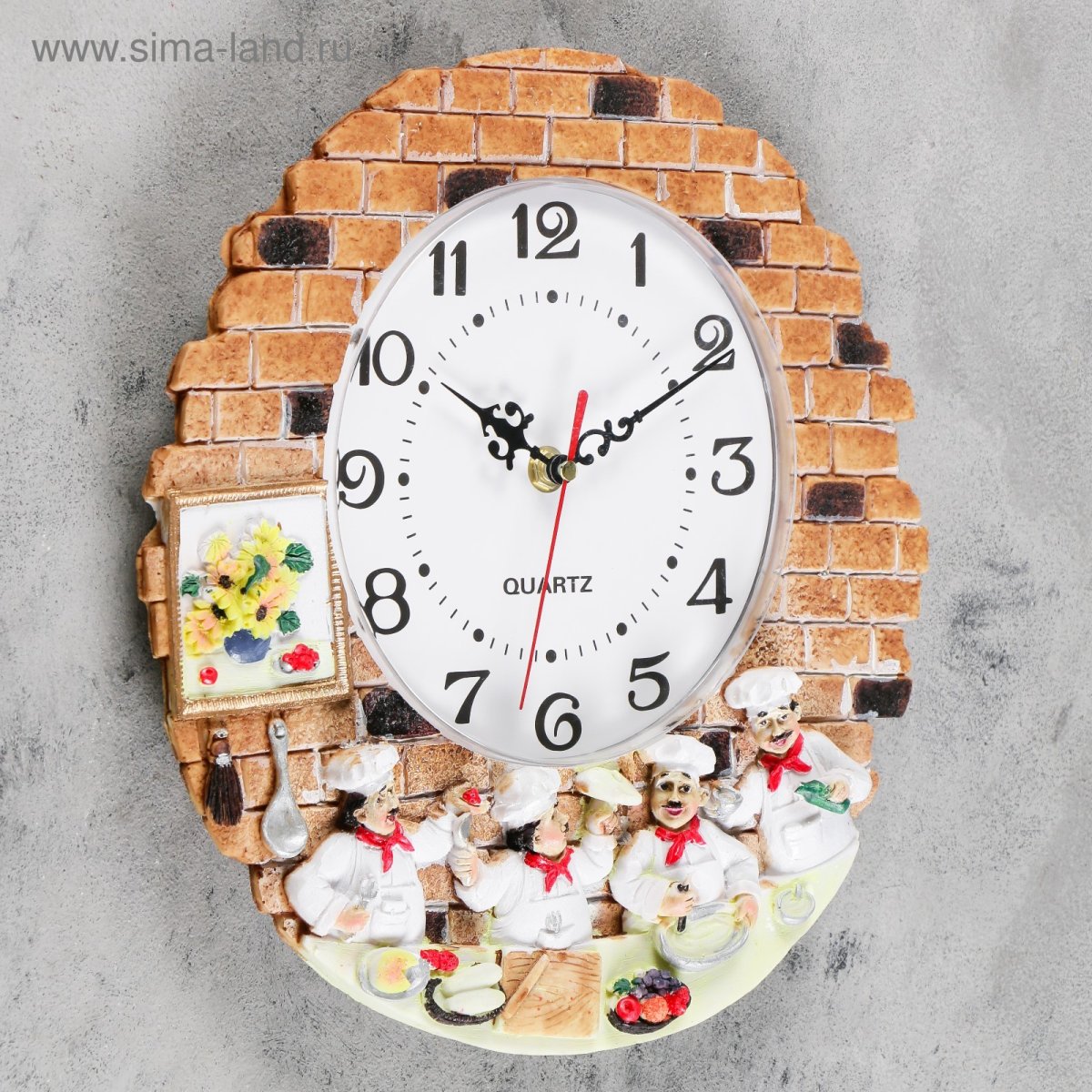 Часы настенные кварцевые русские подарки 138641