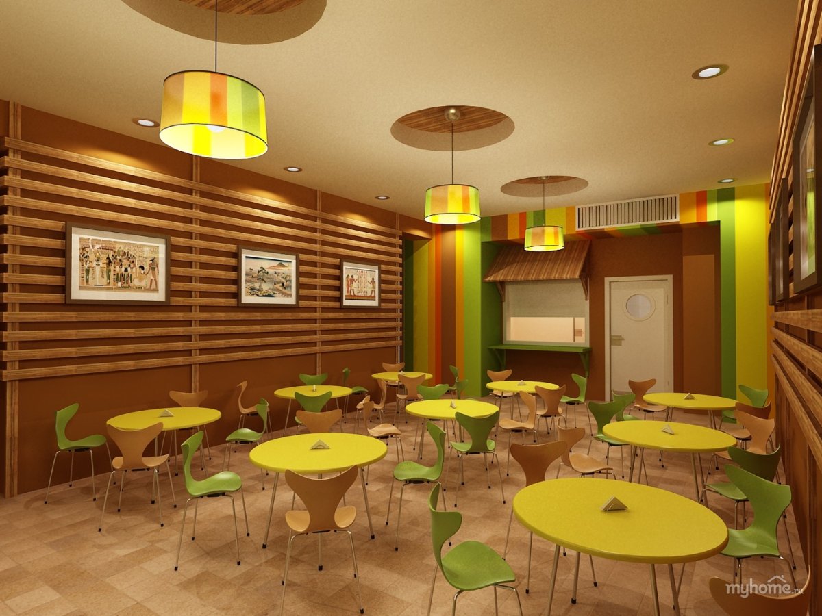 Современная столовая Москва