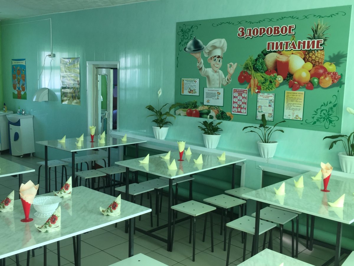 Интерьер обеденного зала