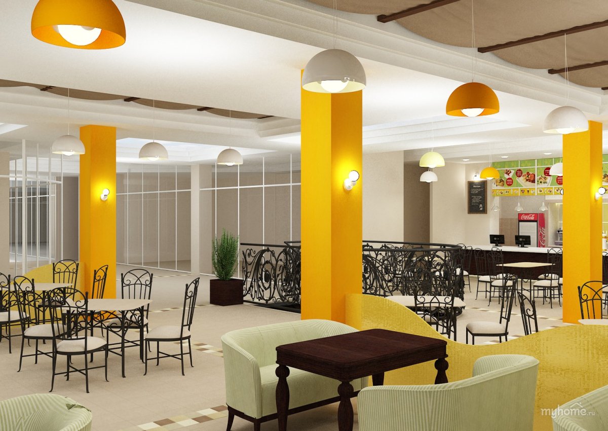 Интерьер кафе