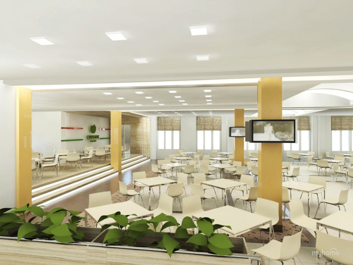 Современная Школьная столовая