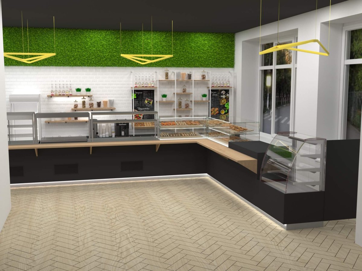 Интерьер столовой в школе