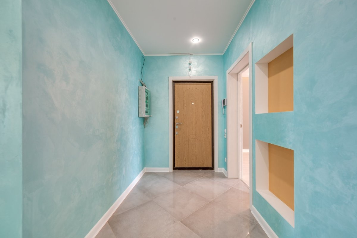 Декоративная штукатурка бирюза