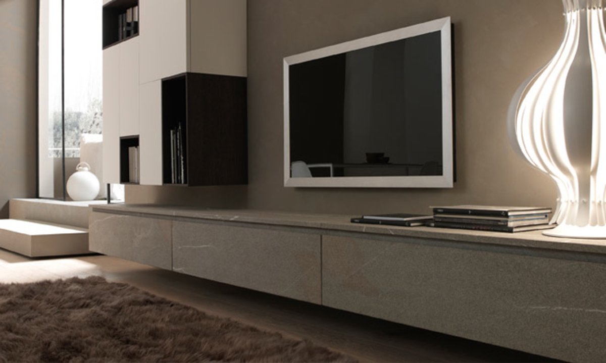 Rimadesio подвесные тумбы под телевизор