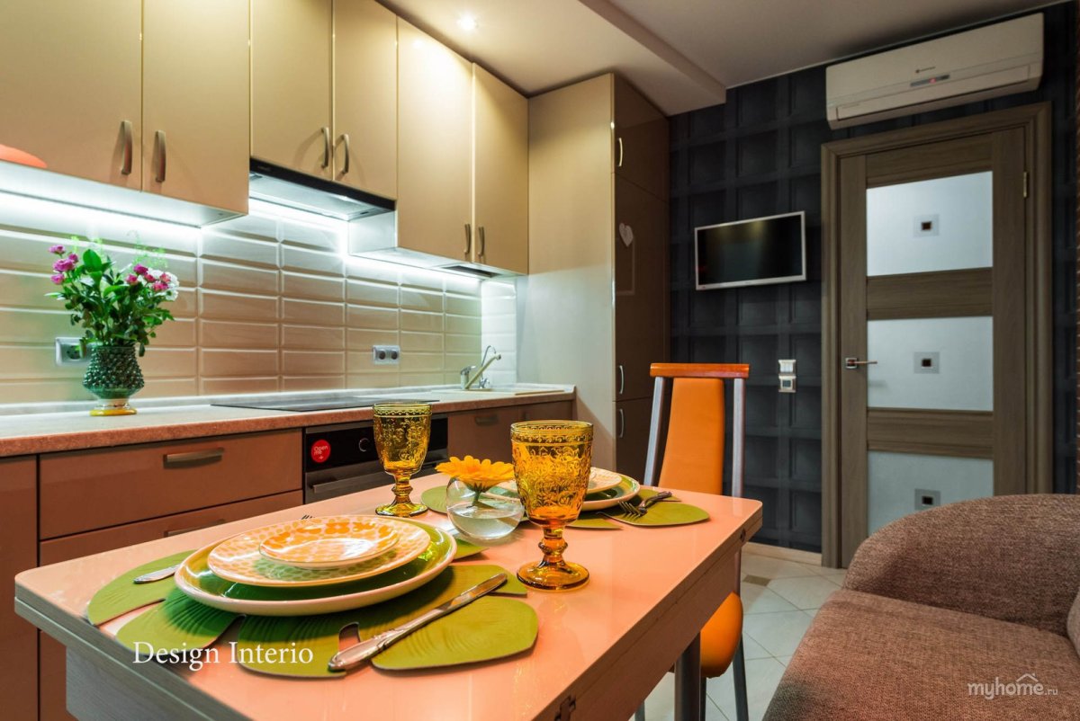 Нестандартные кухни 12 кв.метров