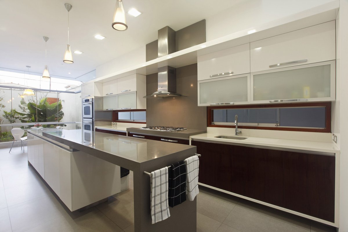 Трехъярусная кухня