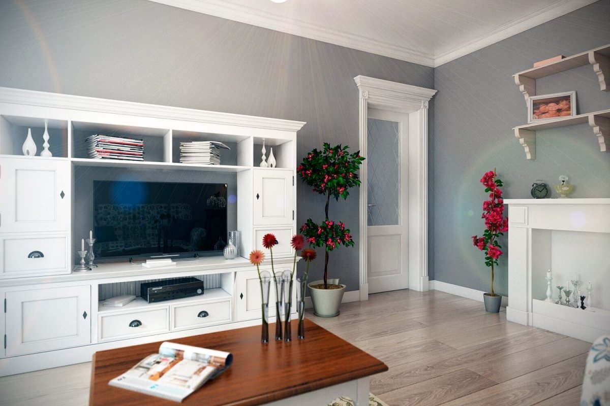 Стенка современная классика