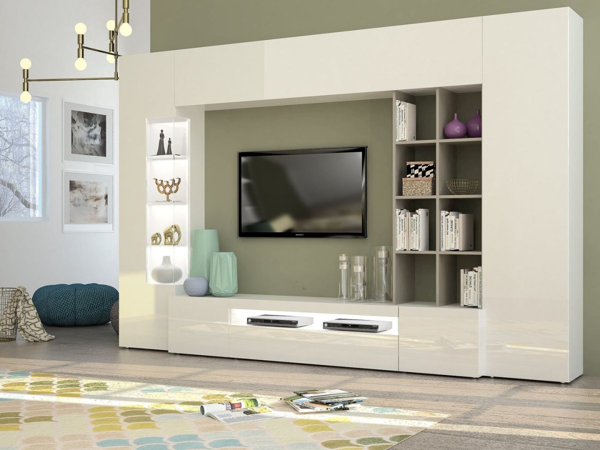 Стенка Fly i1 белая