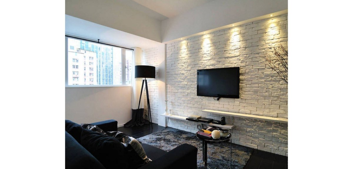 Гипсовая плитка на стену