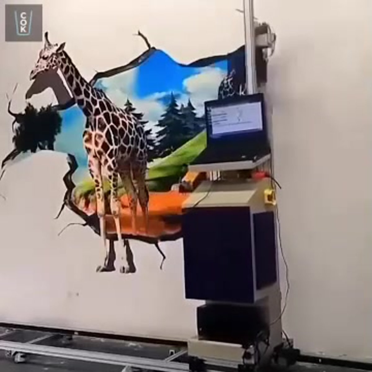 На принтере картинки для стены