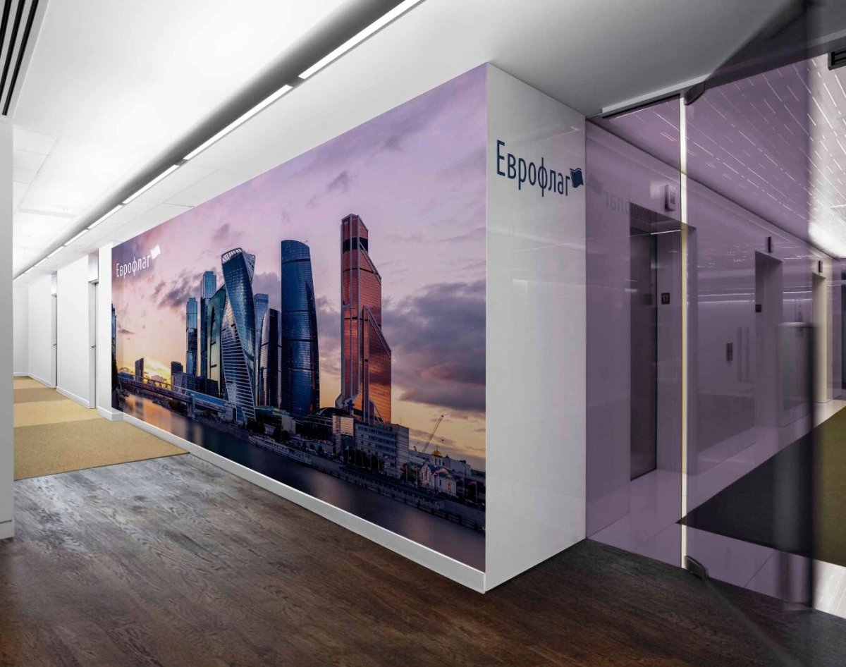 Вертикальный принтер для печати на стене