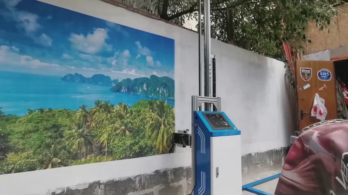 Печать на стенах принтером